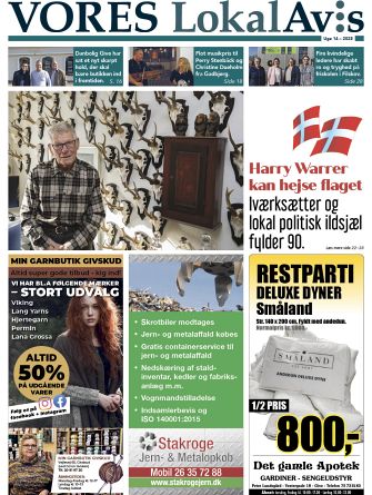 Vores LokalAvis uge 14, 2025 – hold dig opdateret med spændende lokale nyheder fra Give og omegn!