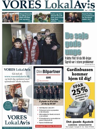 Vores LokalAvis uge 1, 2024