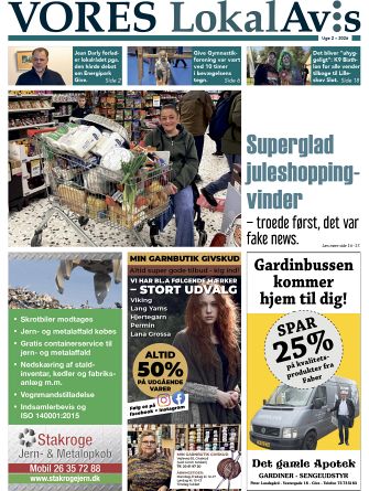 Vores LokalAvis uge 2, 2026 – hold dig opdateret med spændende lokale nyheder fra Give og omegn!