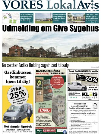 Vores LokalAvis uge 7, 2025