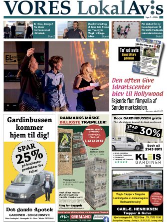 Vores LokalAvis uge 7, 2026 – hold dig opdateret med spændende lokale nyheder fra Give og omegn!
