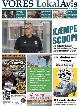 Vores LokalAvis uge 10, 2026 – hold dig opdateret med spændende lokale nyheder fra Give og omegn!