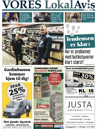 Vores LokalAvis uge 14, 2025 – hold dig opdateret med spændende lokale nyheder fra Give og omegn!