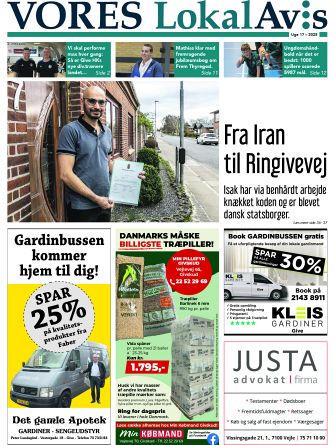 Vores LokalAvis uge 17, 2025 – hold dig opdateret med spændende lokale nyheder fra Give og omegn!