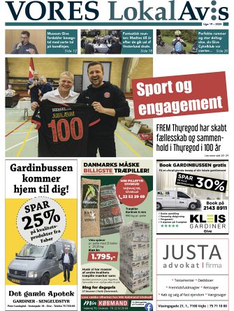 Vores LokalAvis uge 19, 2025 – hold dig opdateret med spændende lokale nyheder fra Give og omegn!