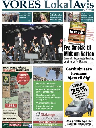 Vores LokalAvis uge 24, 2025 – hold dig opdateret med spændende lokale nyheder fra Give og omegn!