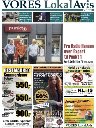 Vores LokalAvis uge 25, 2025 – hold dig opdateret med spændende lokale nyheder fra Give og omegn!