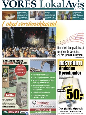 Vores LokalAvis uge 26, 2025 – hold dig opdateret med spændende lokale nyheder fra Give og omegn!