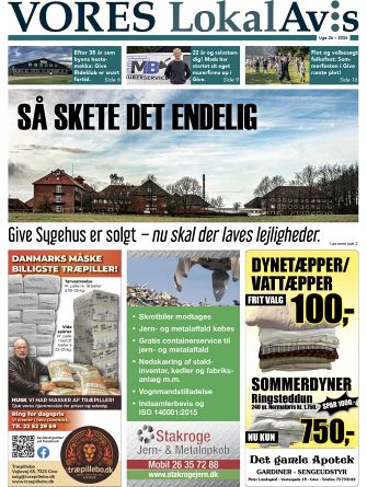 Vores LokalAvis uge 26, 2026 – hold dig opdateret med spændende lokale nyheder fra Give og omegn!