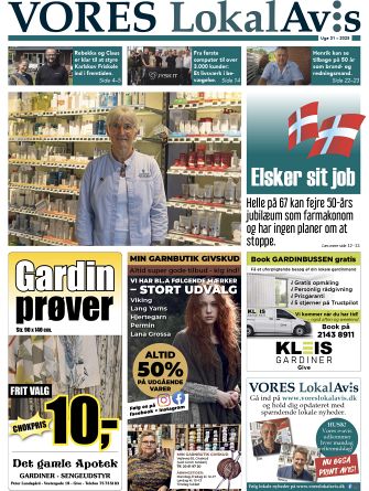 Vores LokalAvis uge 31, 2025 – hold dig opdateret med spændende lokale nyheder fra Give og omegn!