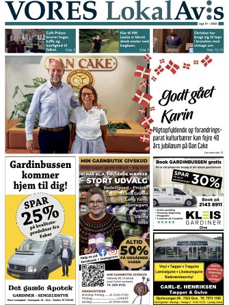 Vores LokalAvis uge 31, 2026 – hold dig opdateret med spændende lokale nyheder fra Give og omegn!