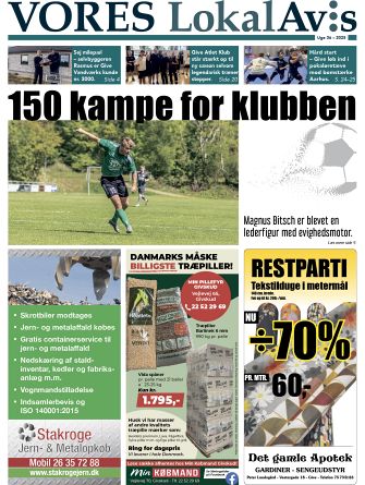 Vores LokalAvis uge 36, 2025 – hold dig opdateret med spændende lokale nyheder fra Give og omegn!