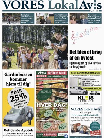 Vores LokalAvis uge 37, 2024