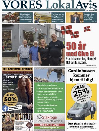 Vores LokalAvis uge 38, 2024