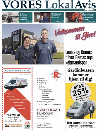 Vores LokalAvis uge 40, 2023