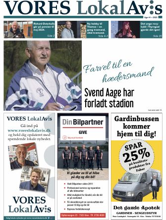 Vores LokalAvis uge 41, 2023