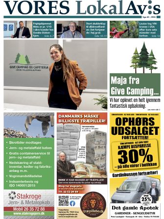 Vores LokalAvis uge 42, 2026 – hold dig opdateret med spændende lokale nyheder fra Give og omegn!