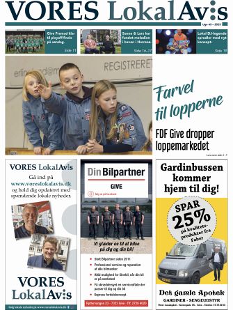 Vores LokalAvis uge 43, 2023