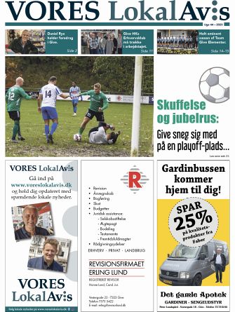 Vores LokalAvis uge 44, 2023