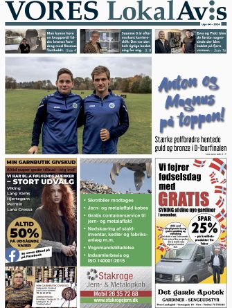 Vores LokalAvis uge 44, 2024