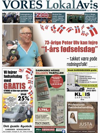 Vores LokalAvis uge 45, 2024