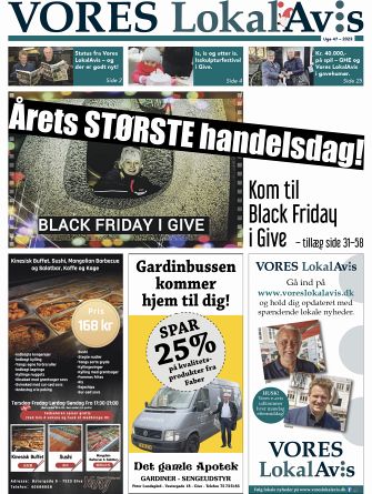 Vores LokalAvis uge 47, 2023