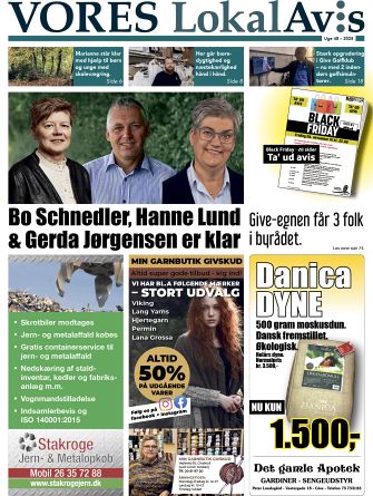 Vores LokalAvis uge 48, 2025 – hold dig opdateret med spændende lokale nyheder fra Give og omegn!