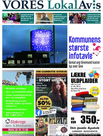 Vores LokalAvis uge 49, 2024