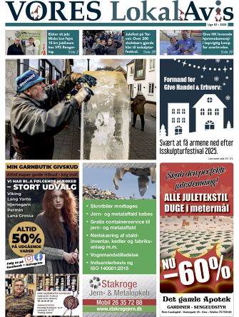 Vores LokalAvis uge 52, 2025 – hold dig opdateret med spændende lokale nyheder fra Give og omegn!