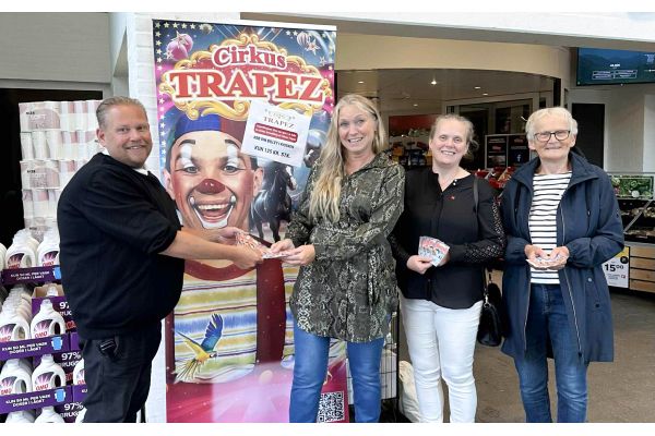 Brugsen igen i gavehumør: Forærede 60 cirkusbilletter til Røde Kors ...