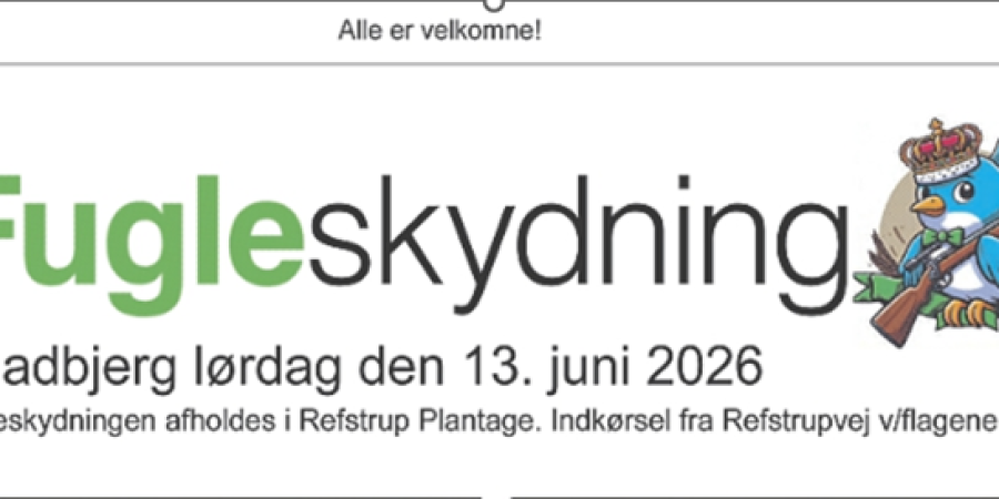 FUGLESKYDNING GADBJERG
