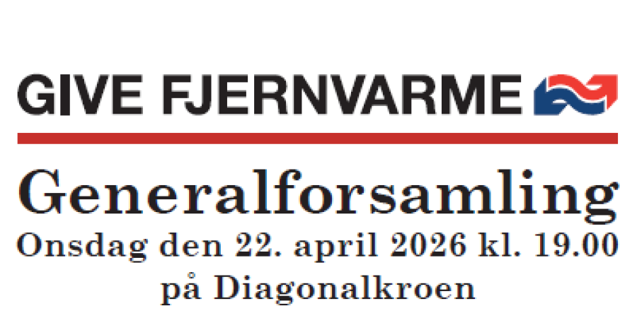 GIVE FJERNVARME GENERALFORSAMLING 