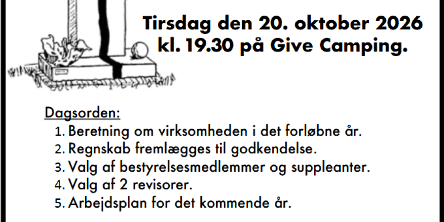 GIVE LYSTANLÆG GENERALFORSAMLING 